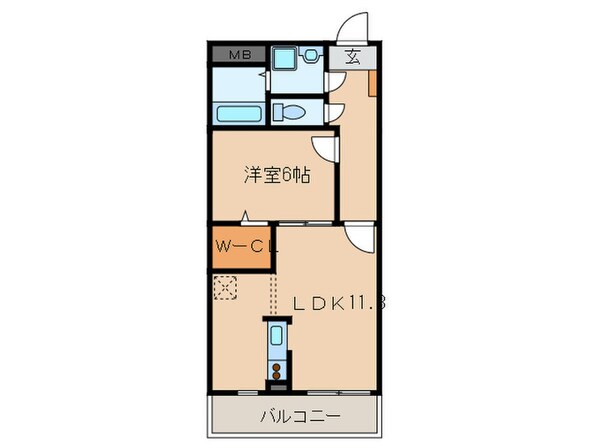 ファインライズⅡの物件間取画像